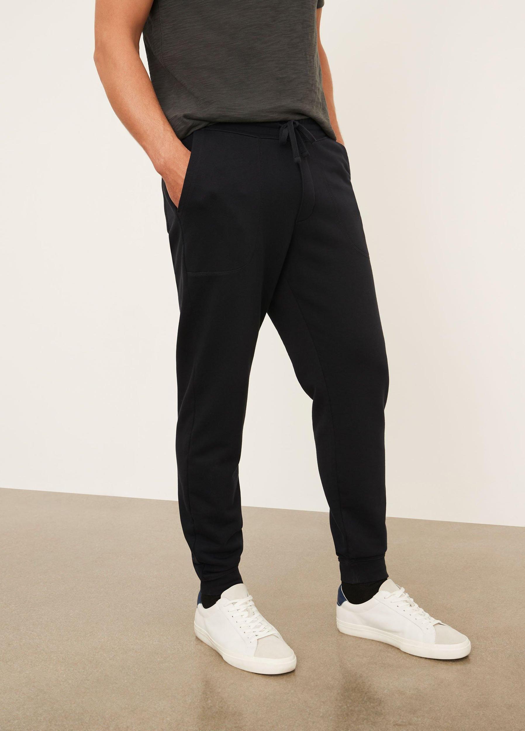 Mens French Terry Jogger, Washed Black, Size XXL Vince Product Image