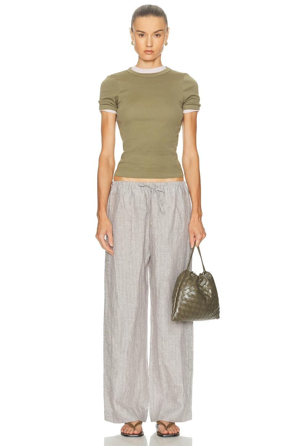 Deiji Studios Layered Top in Baby Blue Product Image