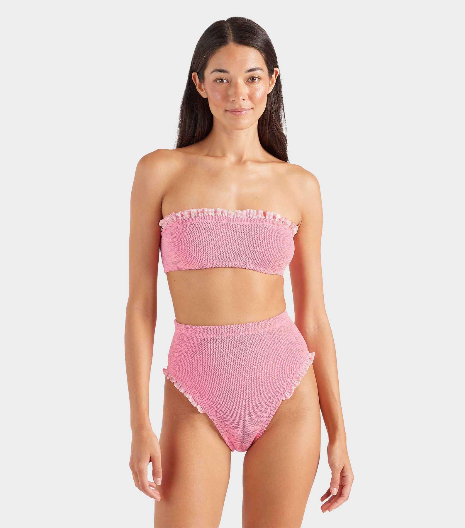 Peggy Bikini - Milkshake  Gingham Product Image