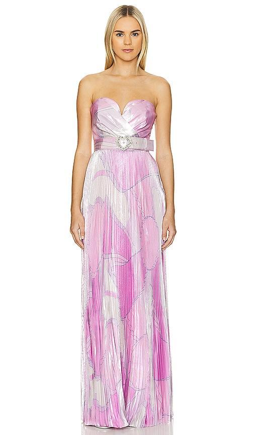 Samar Strapless Gown Rebecca Vallance Product Image