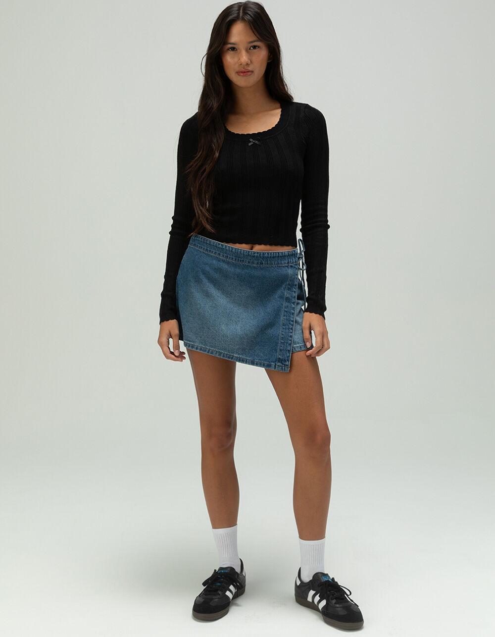 RSQ Womens Denim Skort Product Image