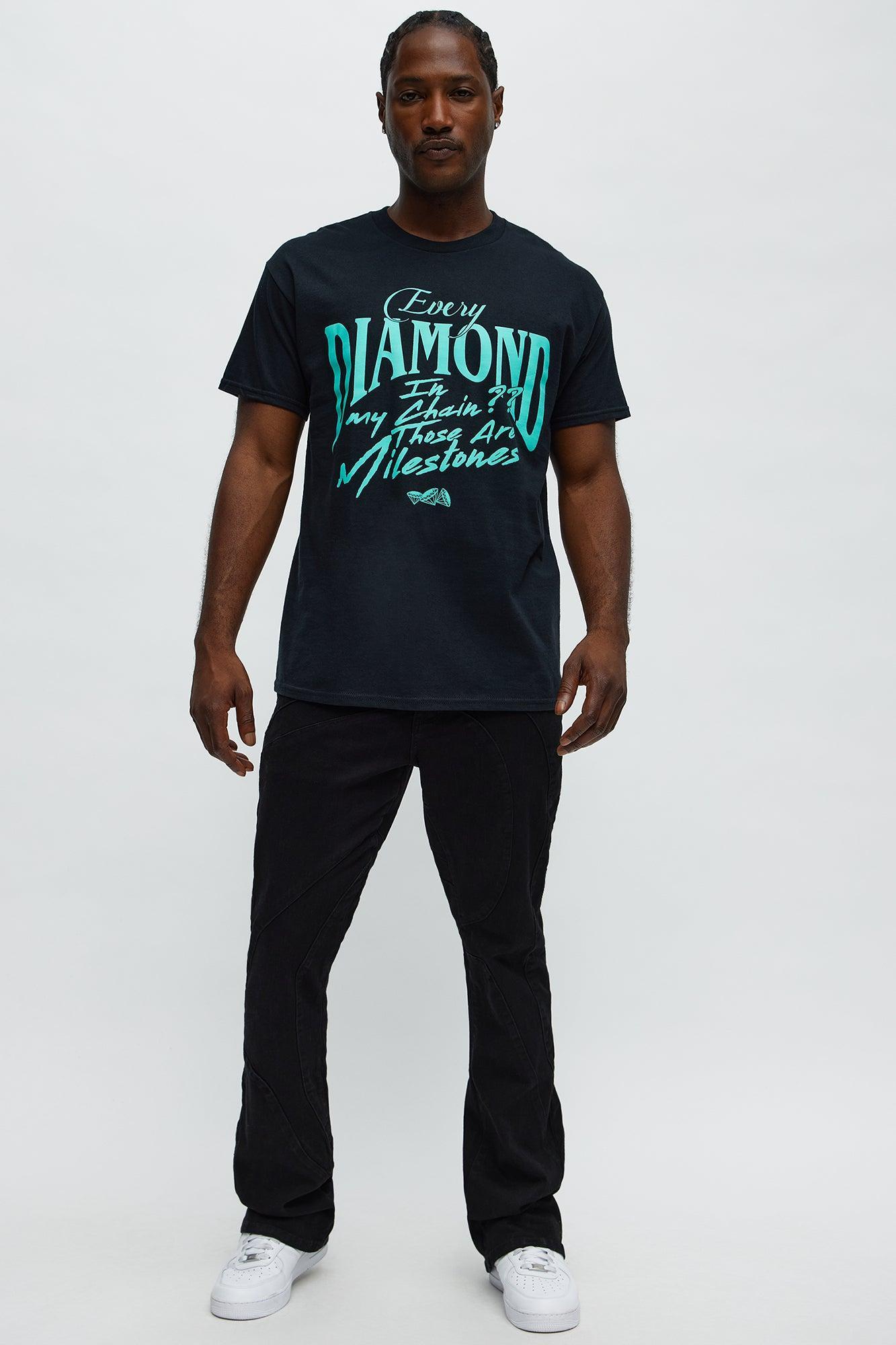 Every Diamond Short Sleeve Tee - Black Product Image