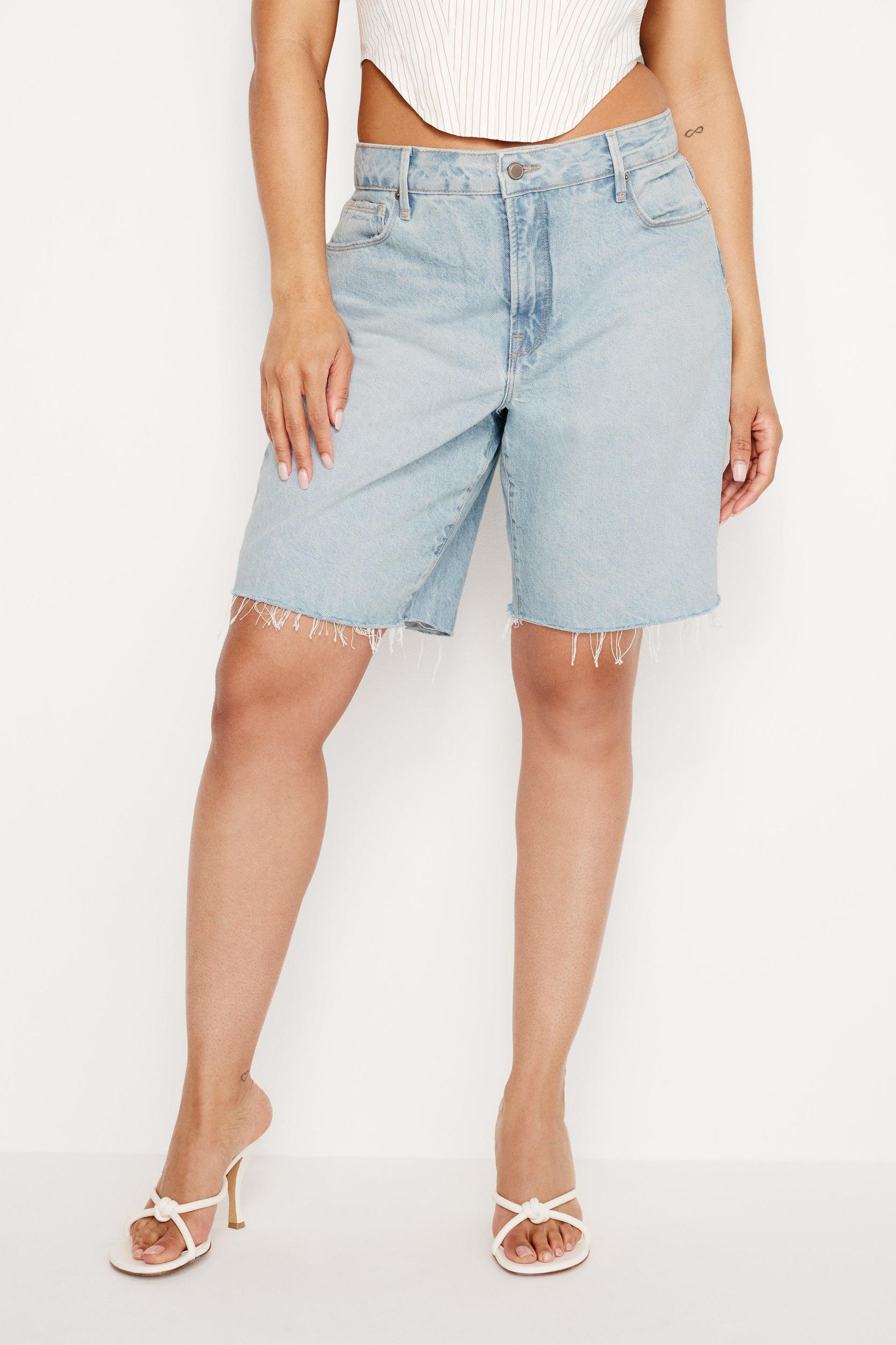 GOOD '90s BERMUDA SHORTS | INDIGO473 Product Image