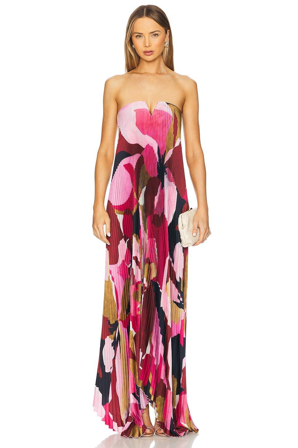 x REVOLVE Black Tie Gown Product Image