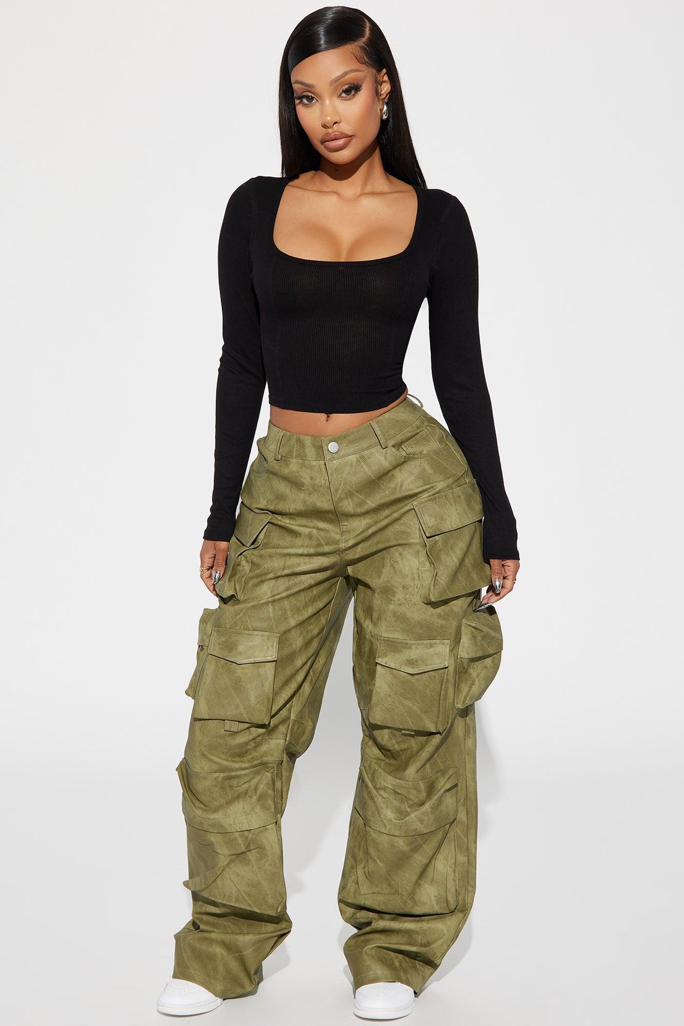 Dana Ribbed Top - Black Product Image