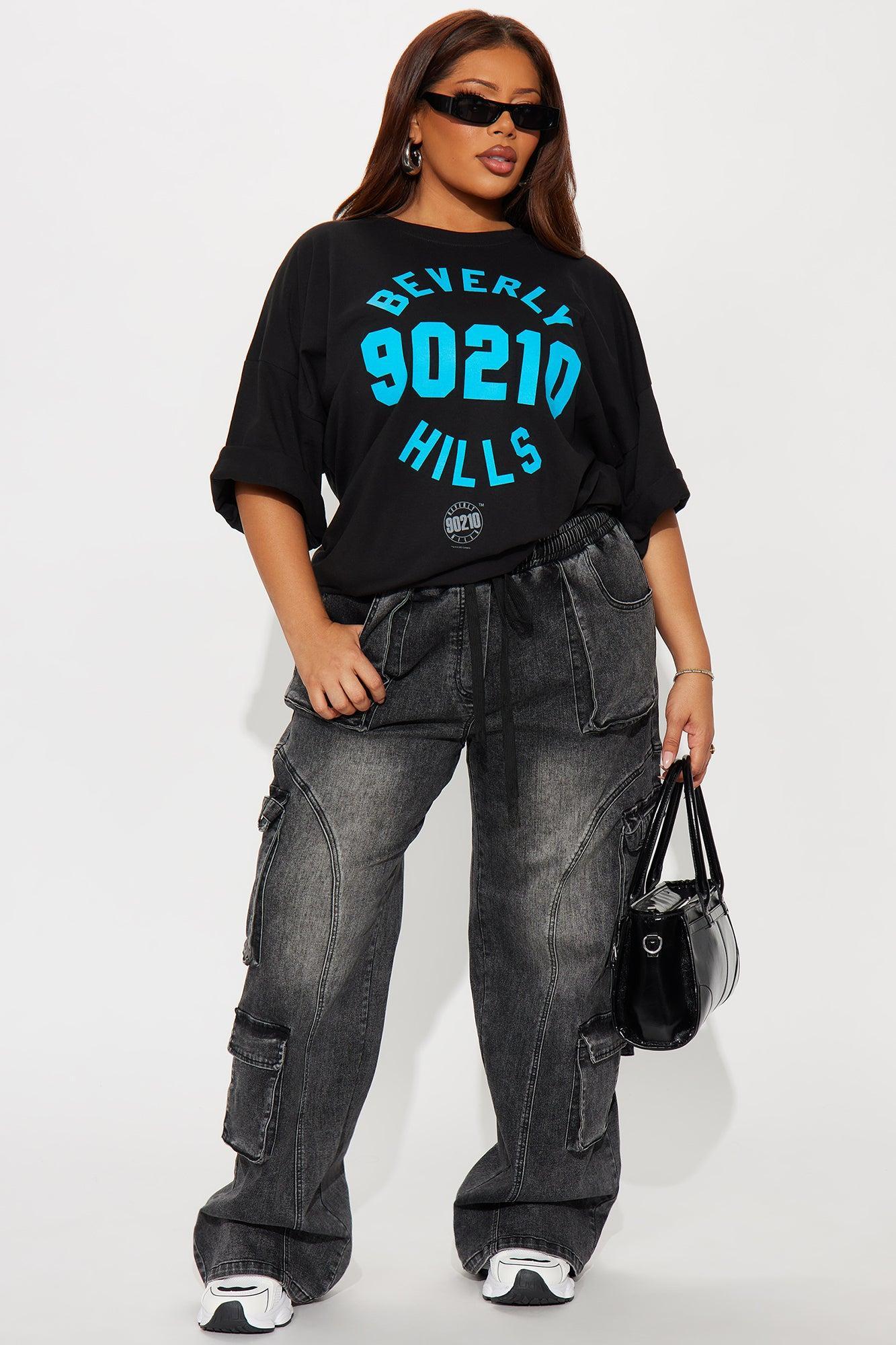Beverly Hills 90210 Logo Tee - Black Product Image