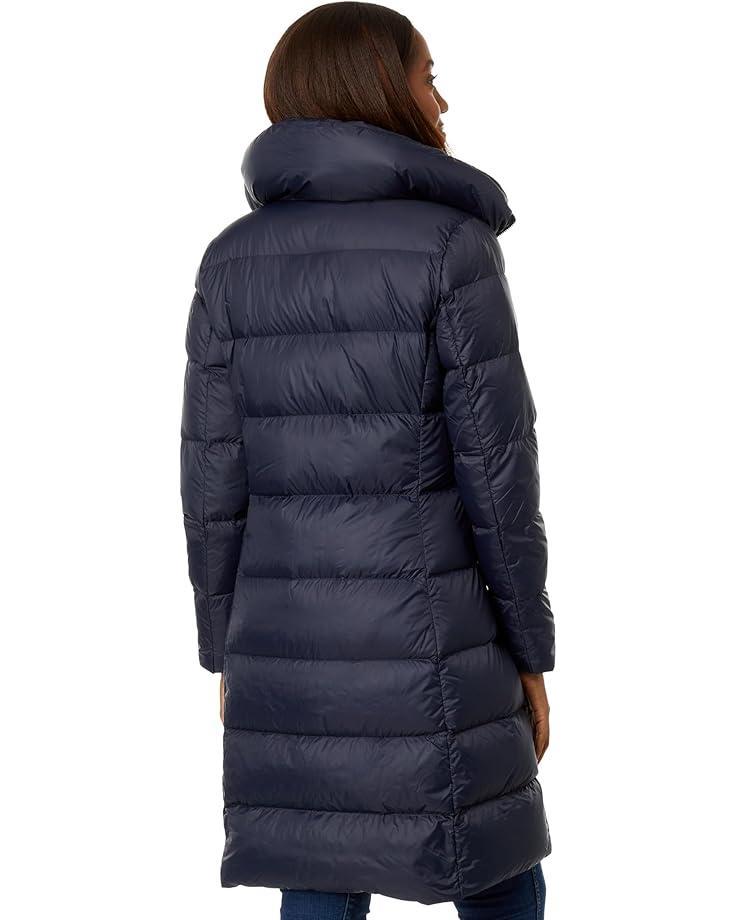 Taffeta Down Coat With Bib Product Image