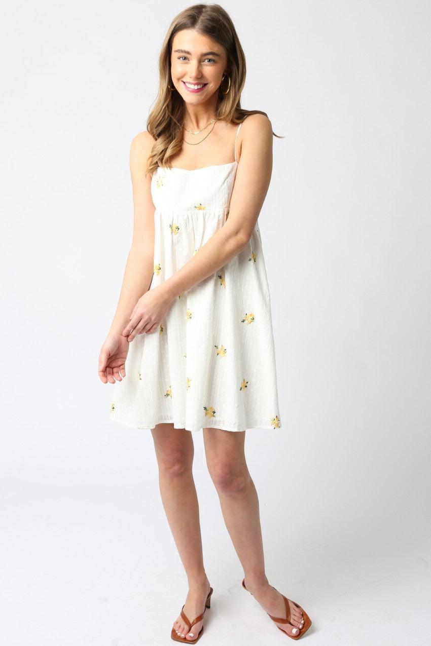 Sarah Floral Mini Dress Product Image