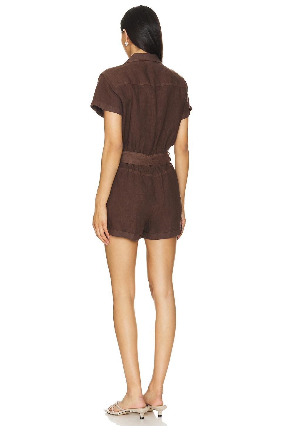 Rolled Hem Utility Romper Bella Dahl Product Image