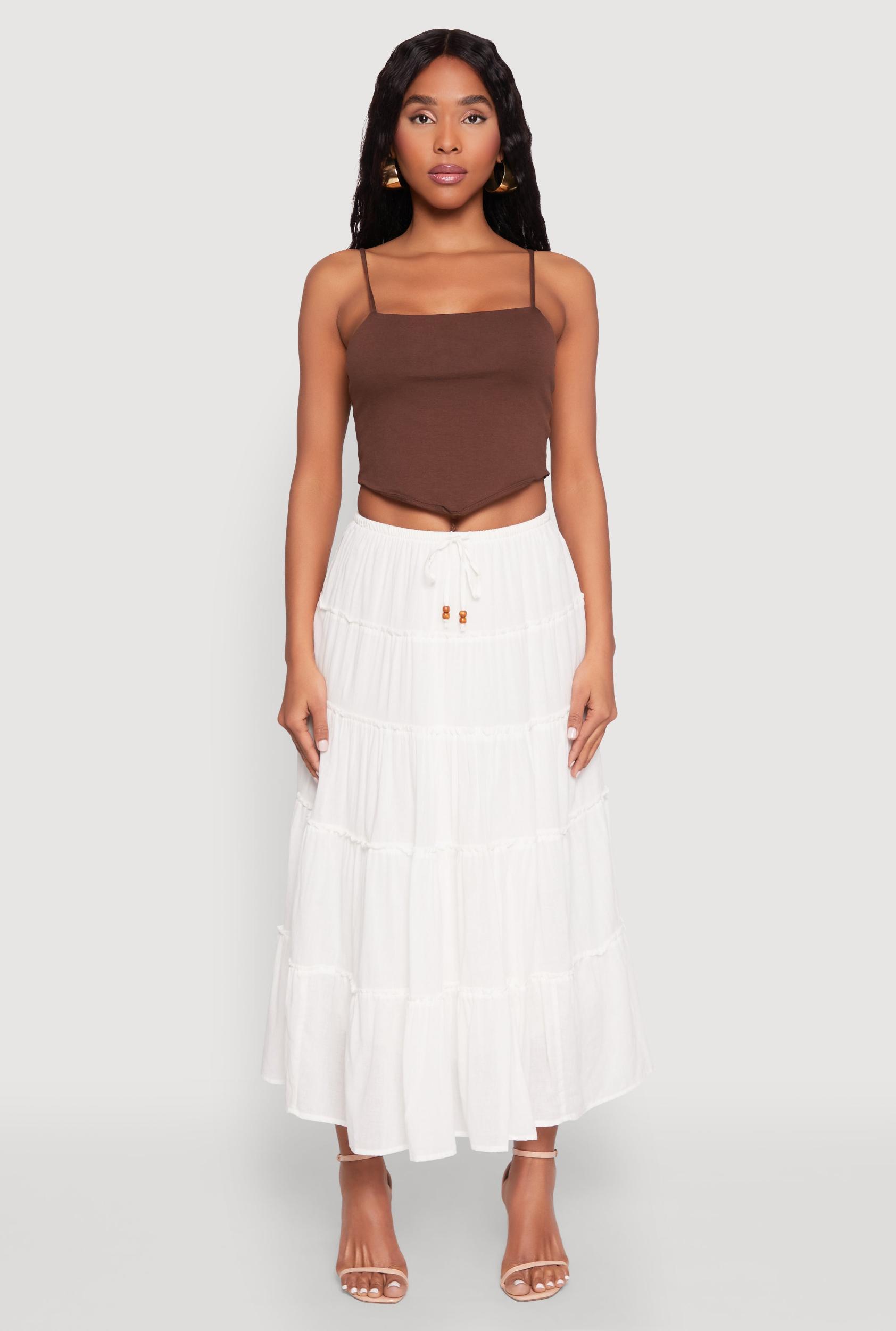 Womens Almost Famous Tiered Skirt Product Image