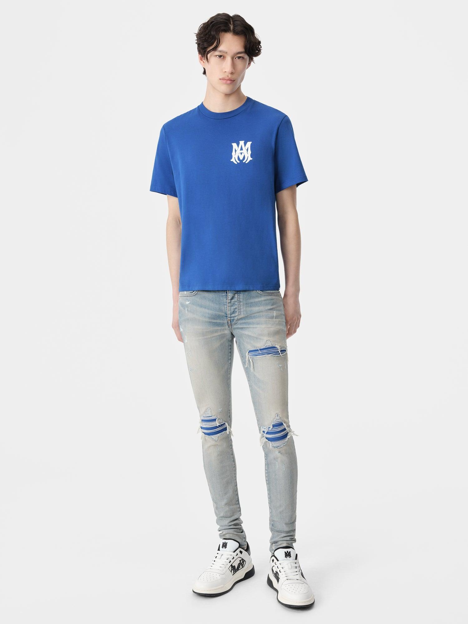 MA CORE LOGO TEE - Blue Male Product Image
