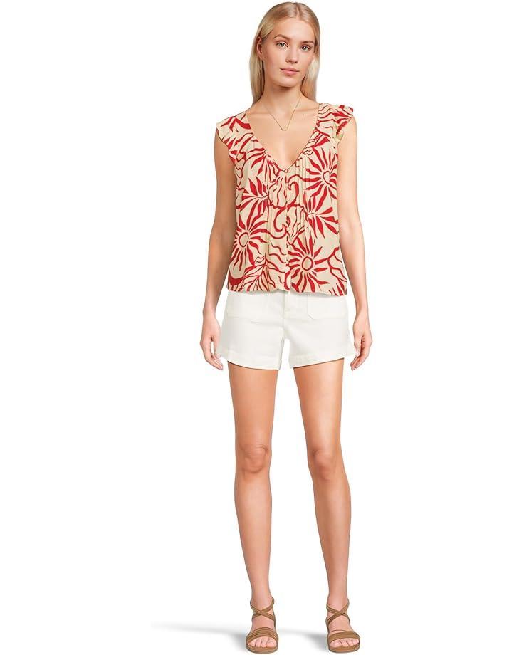 Shirred Sleeveless Tank Product Image