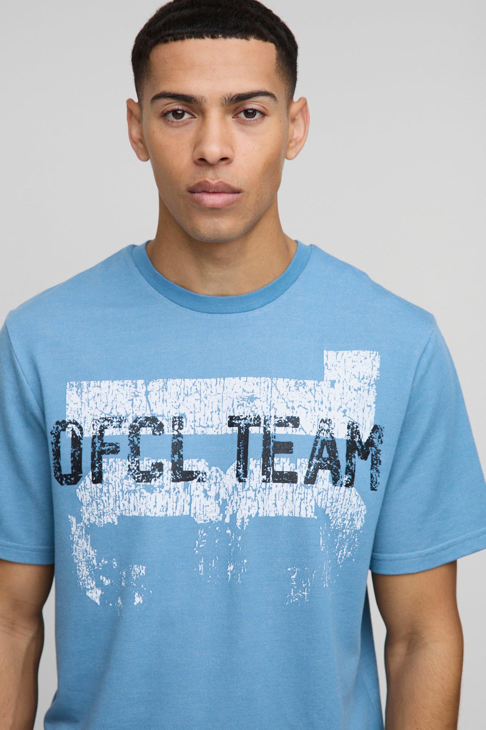 Boxy OFCL Graphic T Shirt | boohooMAN USA Product Image
