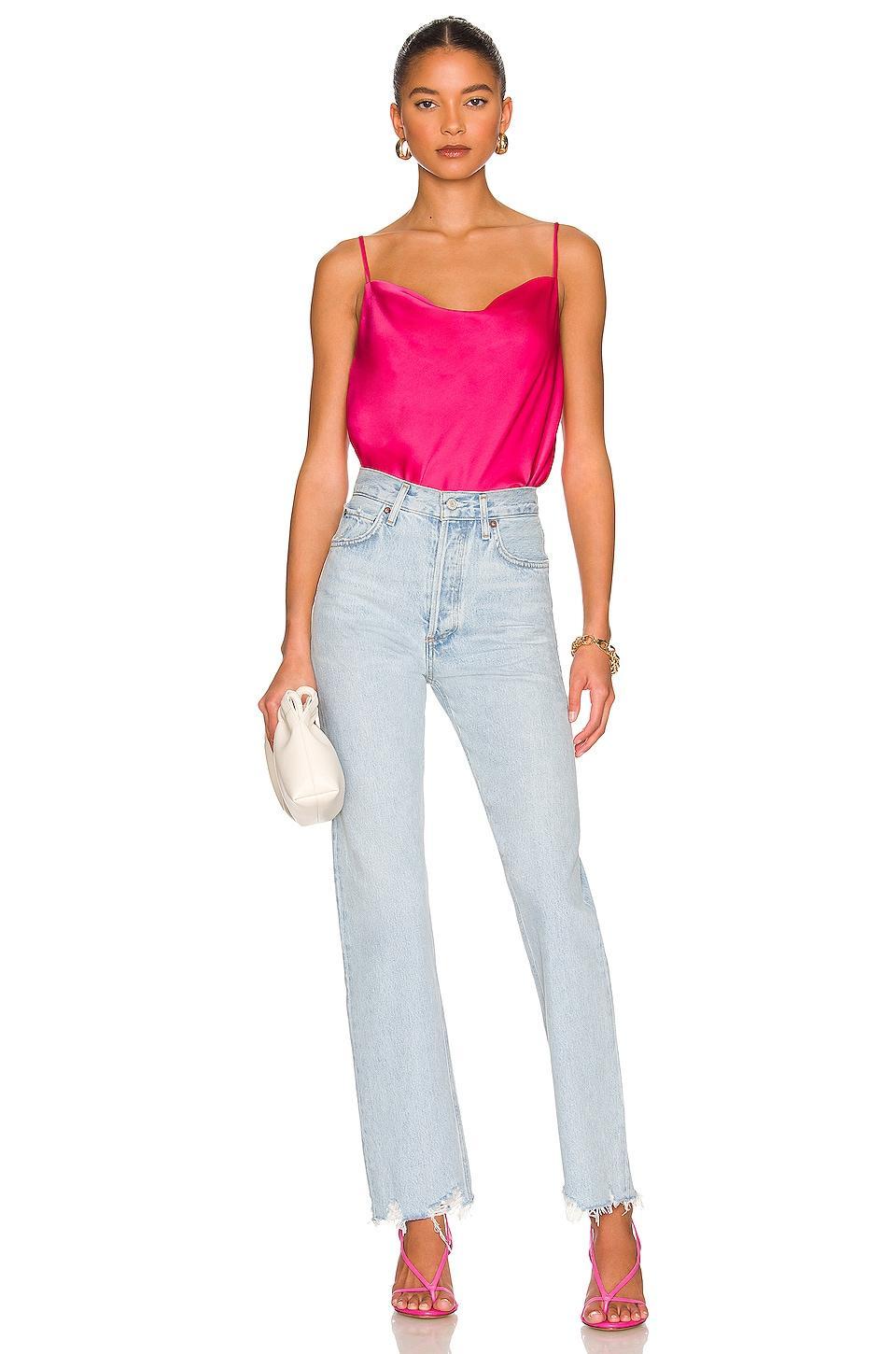 Jorden Satin Top superdown Product Image