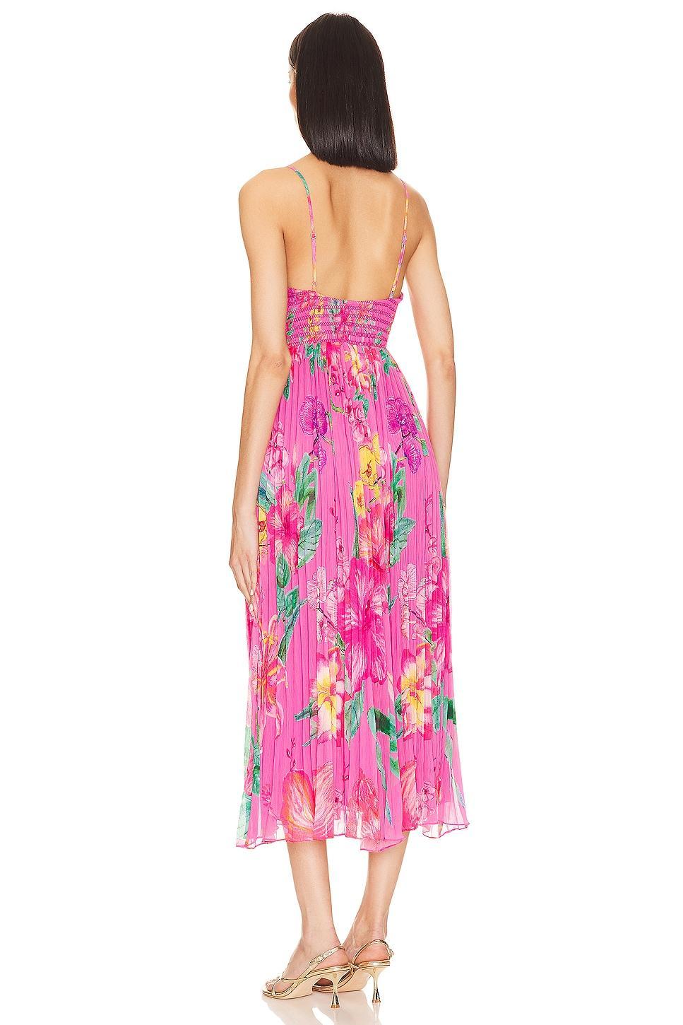 X Revolve Megan Midi Dress Product Image