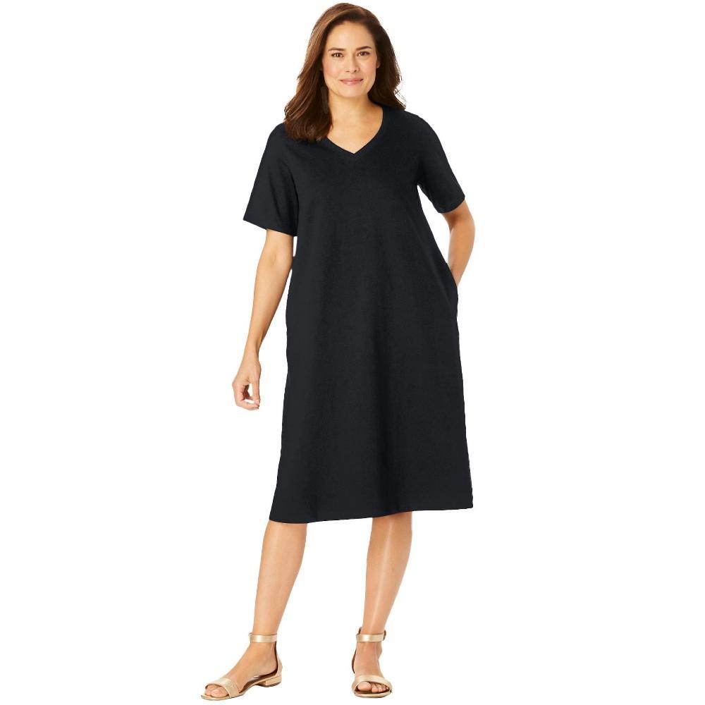 Woman Within Women's Plus Size French Terry Swing Jacket Product Image