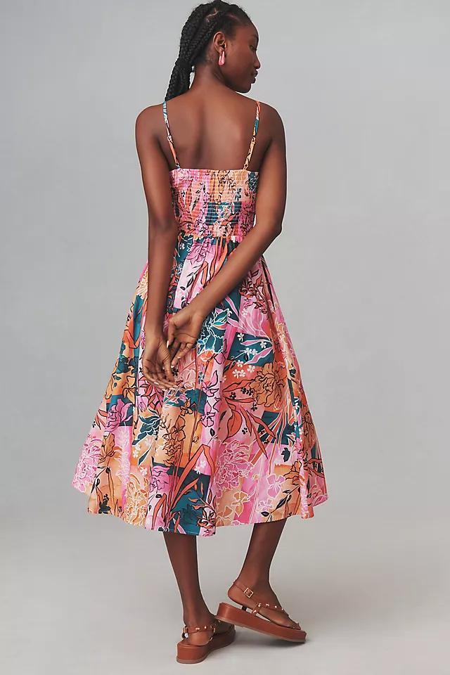 Hutch Sleeveless Drop-Waist Midi Dres Product Image