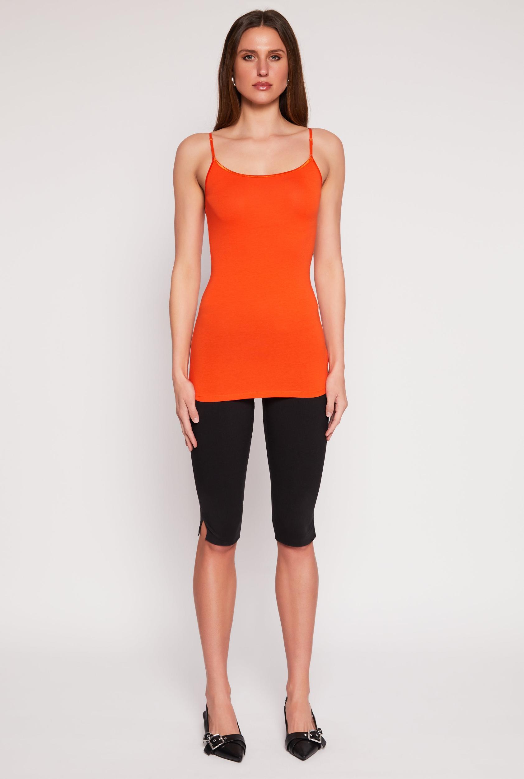 Womens Scoop Neck Basic Cami Product Image