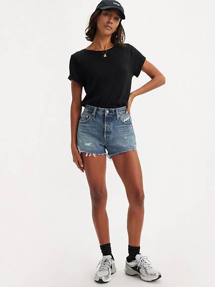 501® Original Fit High Rise Women's Shorts Product Image