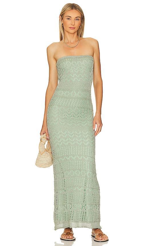 x REVOLVE Strapless Crochet Maxi Dress SNDYS Product Image