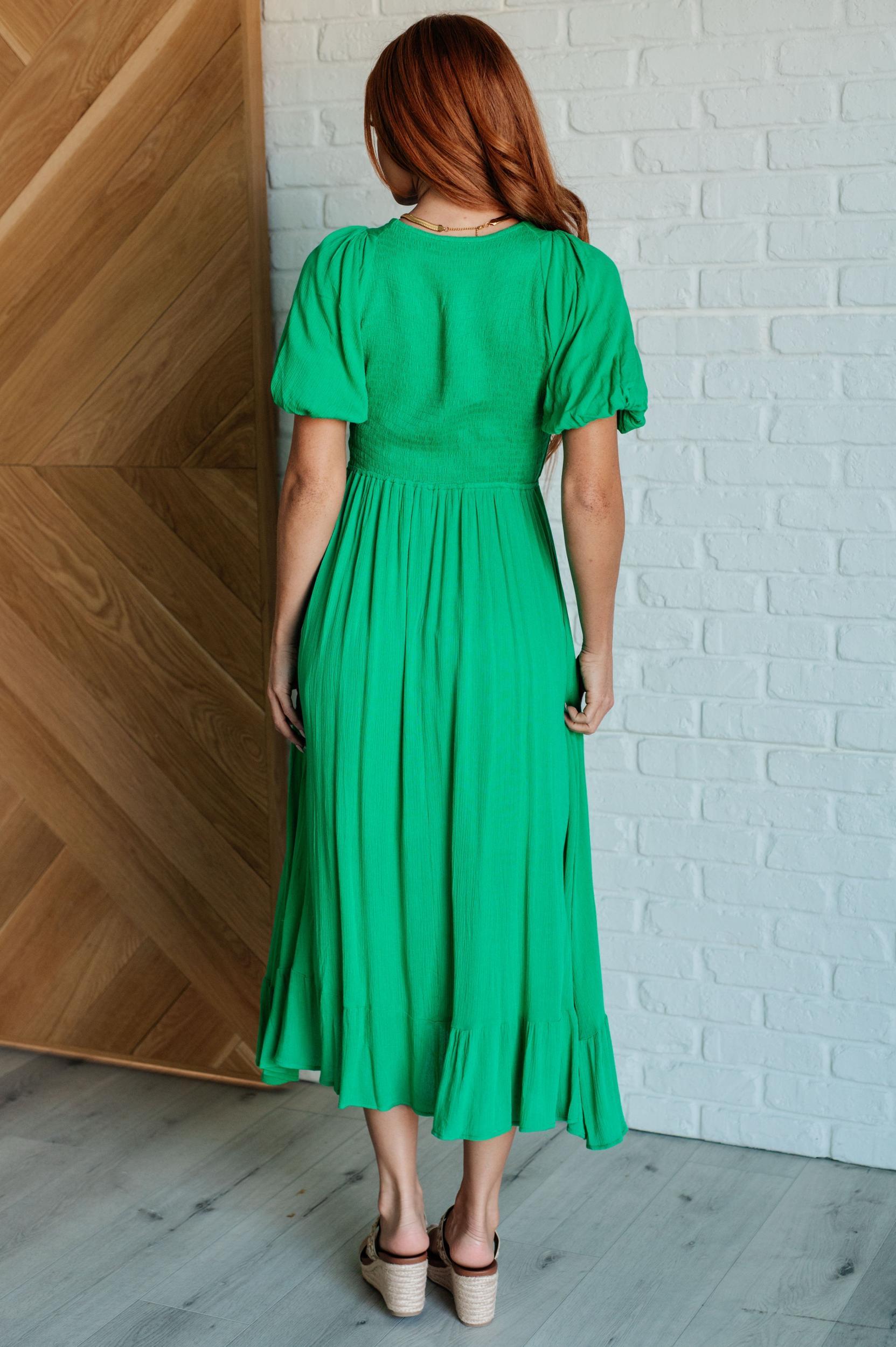 The Power I Hold V-Neck Ribbed Knit Dress in Fuchsia Product Image