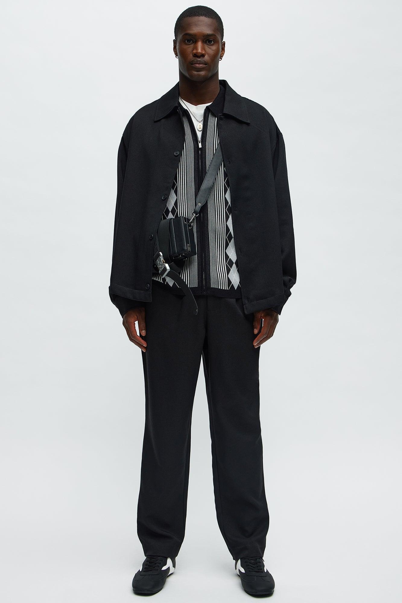 Relaxed Mara Overshirt - Black Product Image