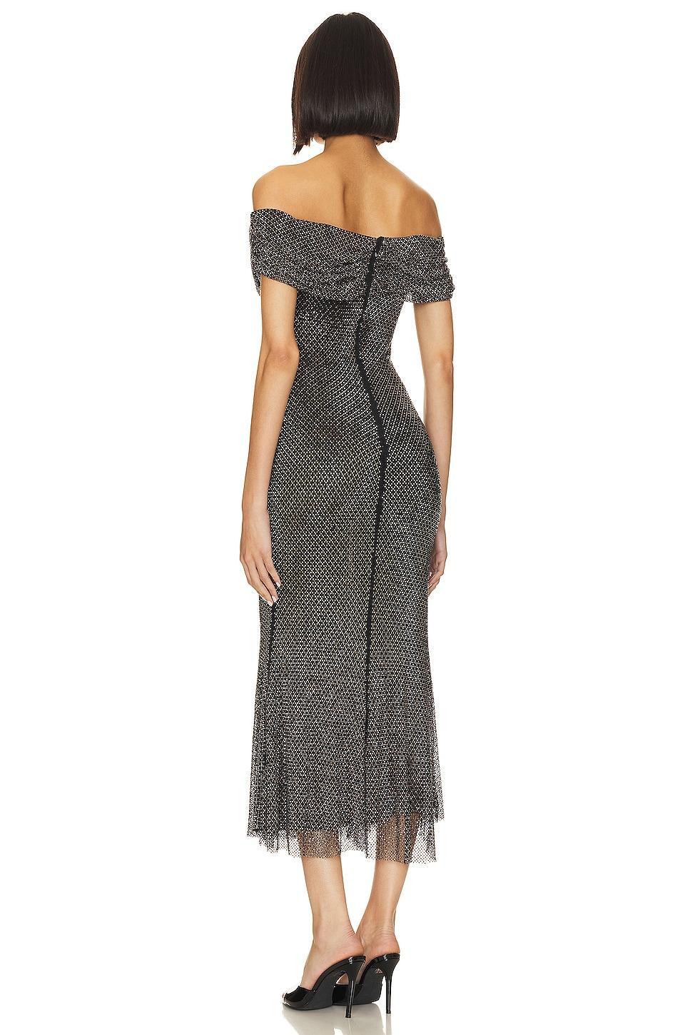 Diamante Midi Dress self-portrait Product Image