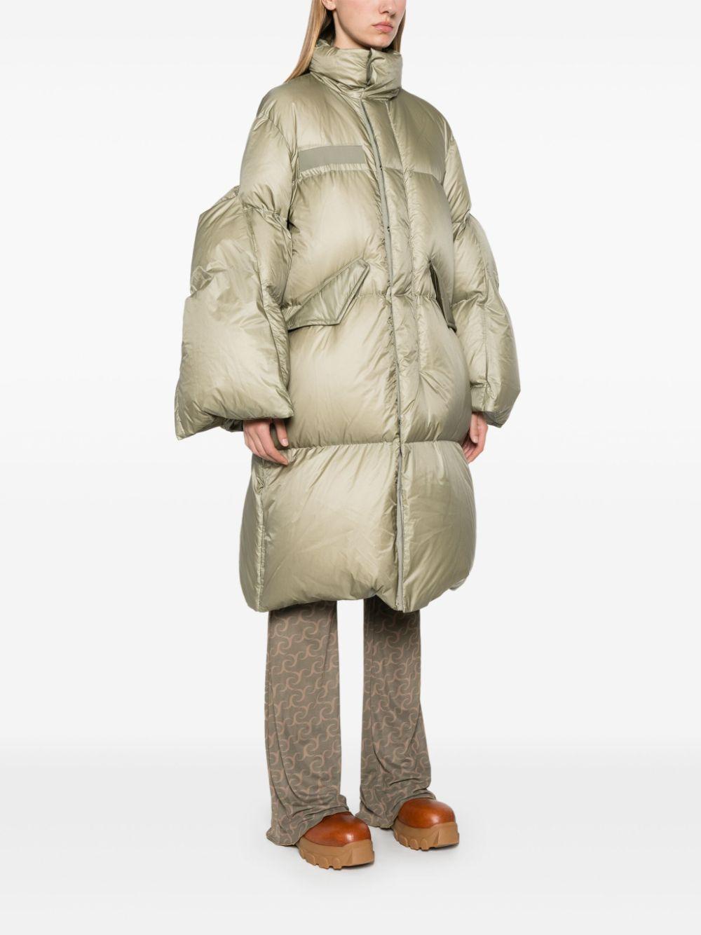 SACAI Long-sleeved Cotton Clothes In Brown Product Image