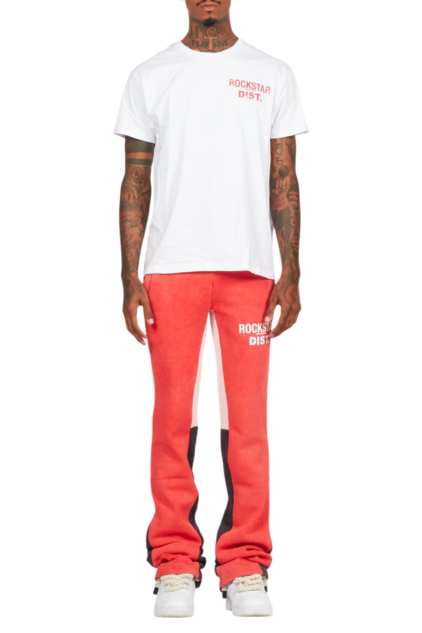 Alpine Vintage Red Baggy Pant Male Product Image