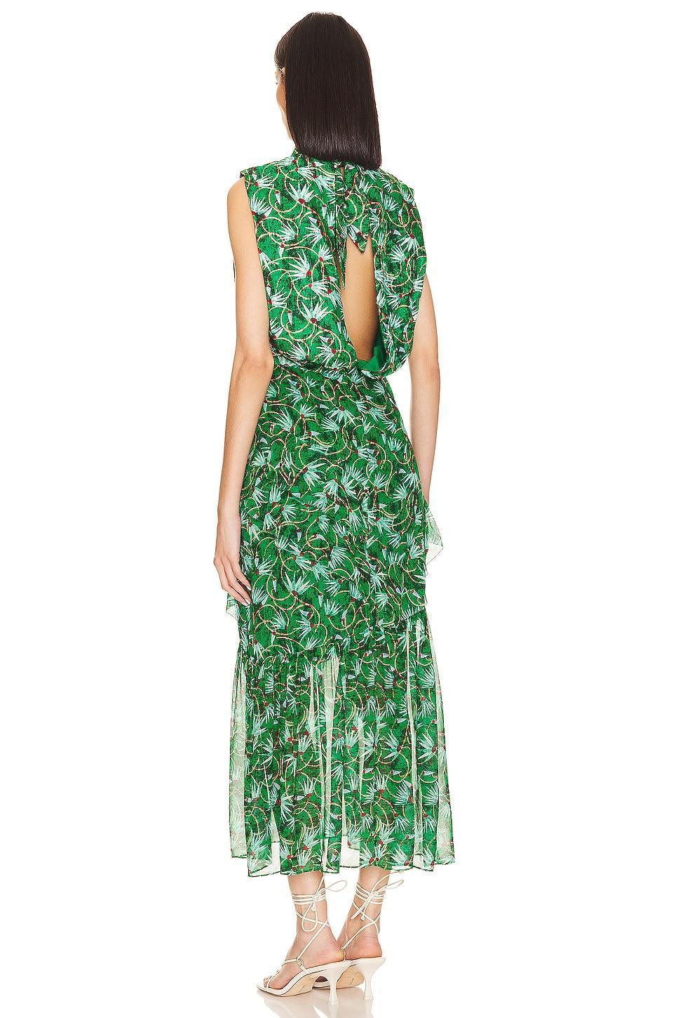Fleur Ruffle Dress SALONI Product Image