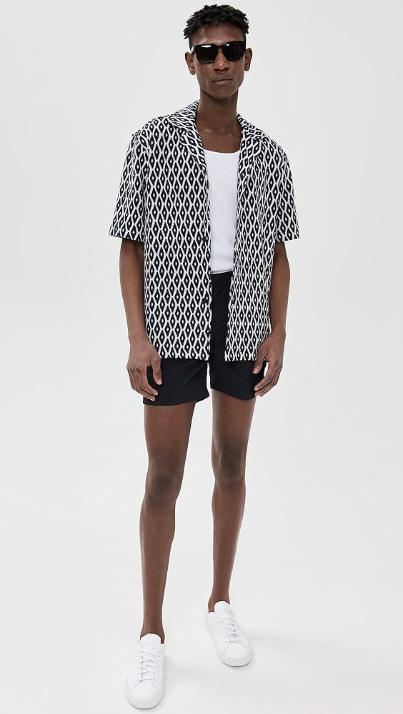 Orlebar Brown Howell Terazzo Terry Shirt | Shopbop Product Image
