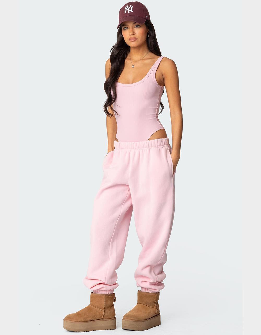EDIKTED Lakely Ribbed Bodysuit Product Image