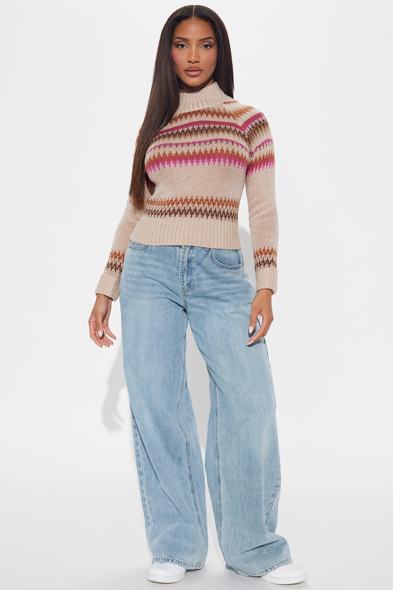 Park City Fair Isle Sweater - Ivory/combo Product Image