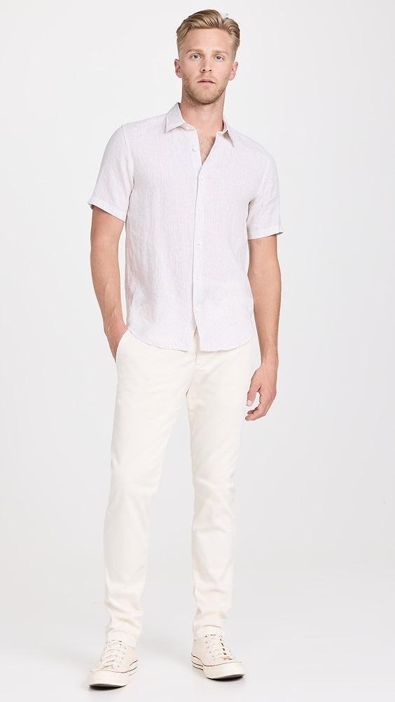 PAIGE Danford Stretch Sateen Chino Pants | Shopbop Product Image