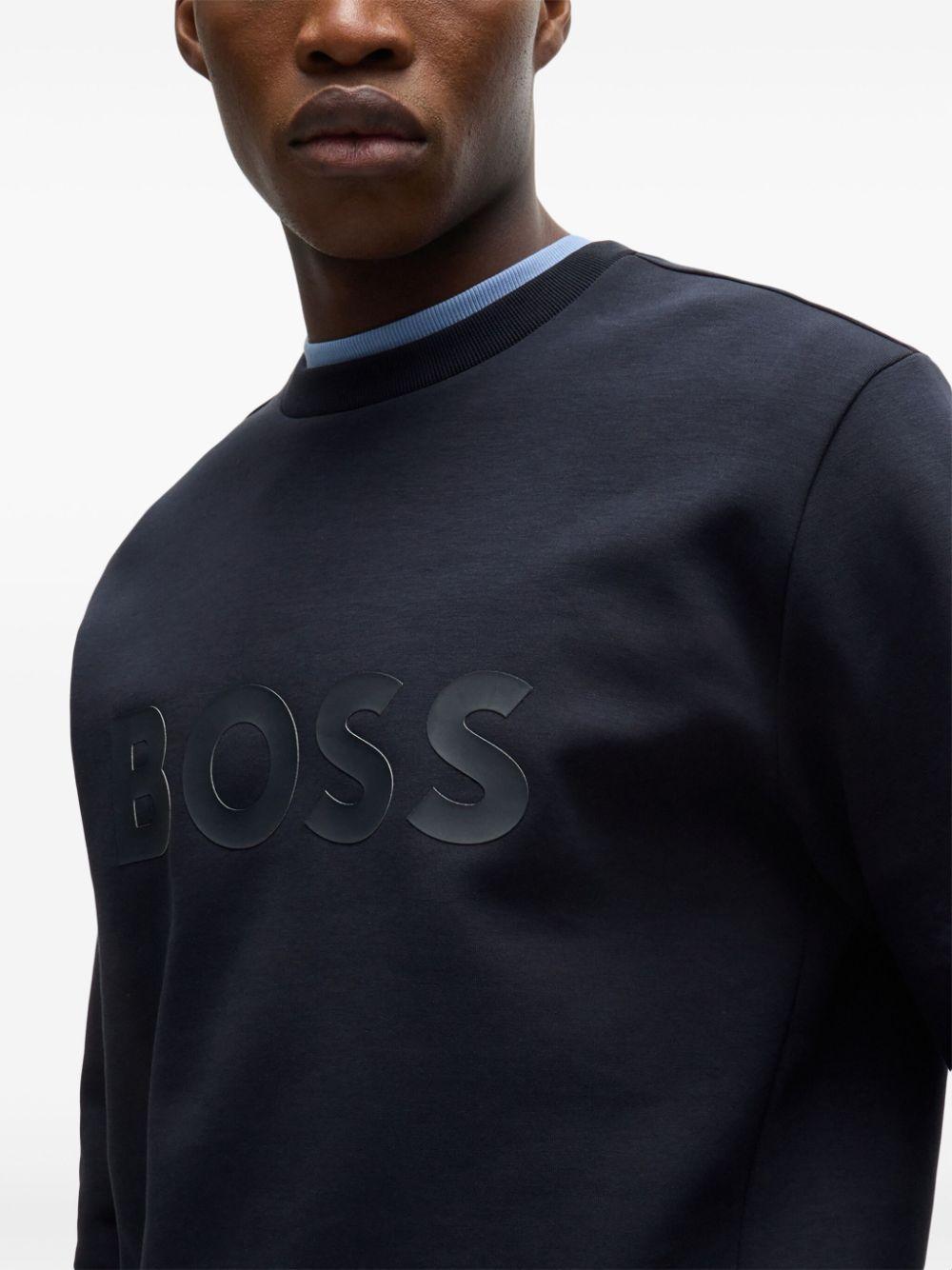 HUGO BOSS Sweatshirt Boss Men Color Black In Dark Blue Product Image