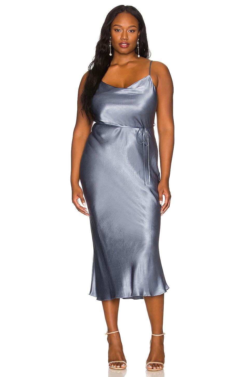 La Lune Bias Cowl Midi Dress Shona Joy Product Image