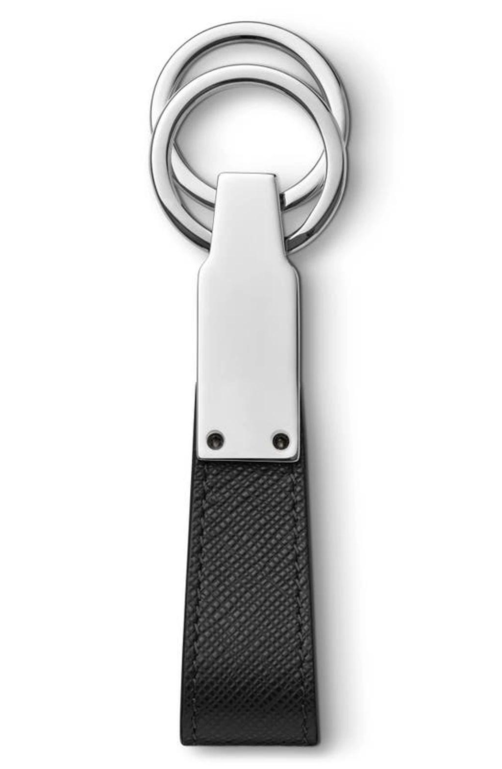 MONTBLANC Sartorial Loop Key Chain In Black Product Image