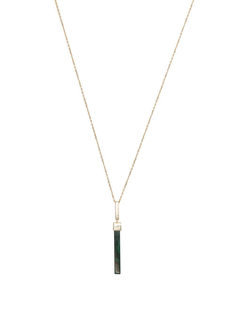 Onyx Bar pendant necklace Product Image