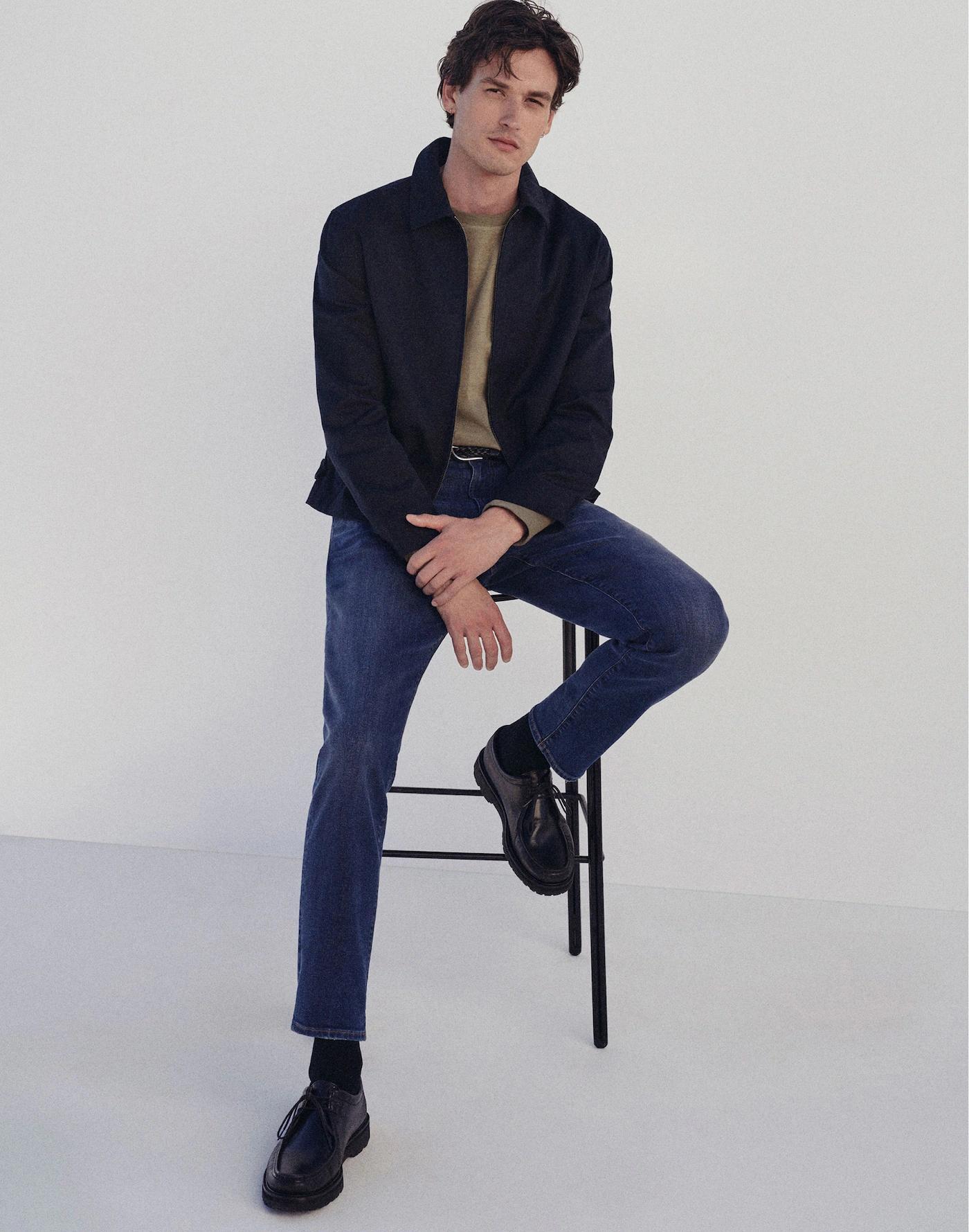 Athletic Slim Jeans: COOLMAX® Denim Edition Product Image