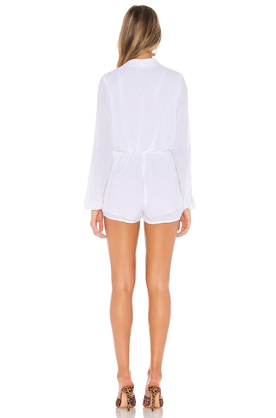 Tracie Collared Romper superdown Product Image