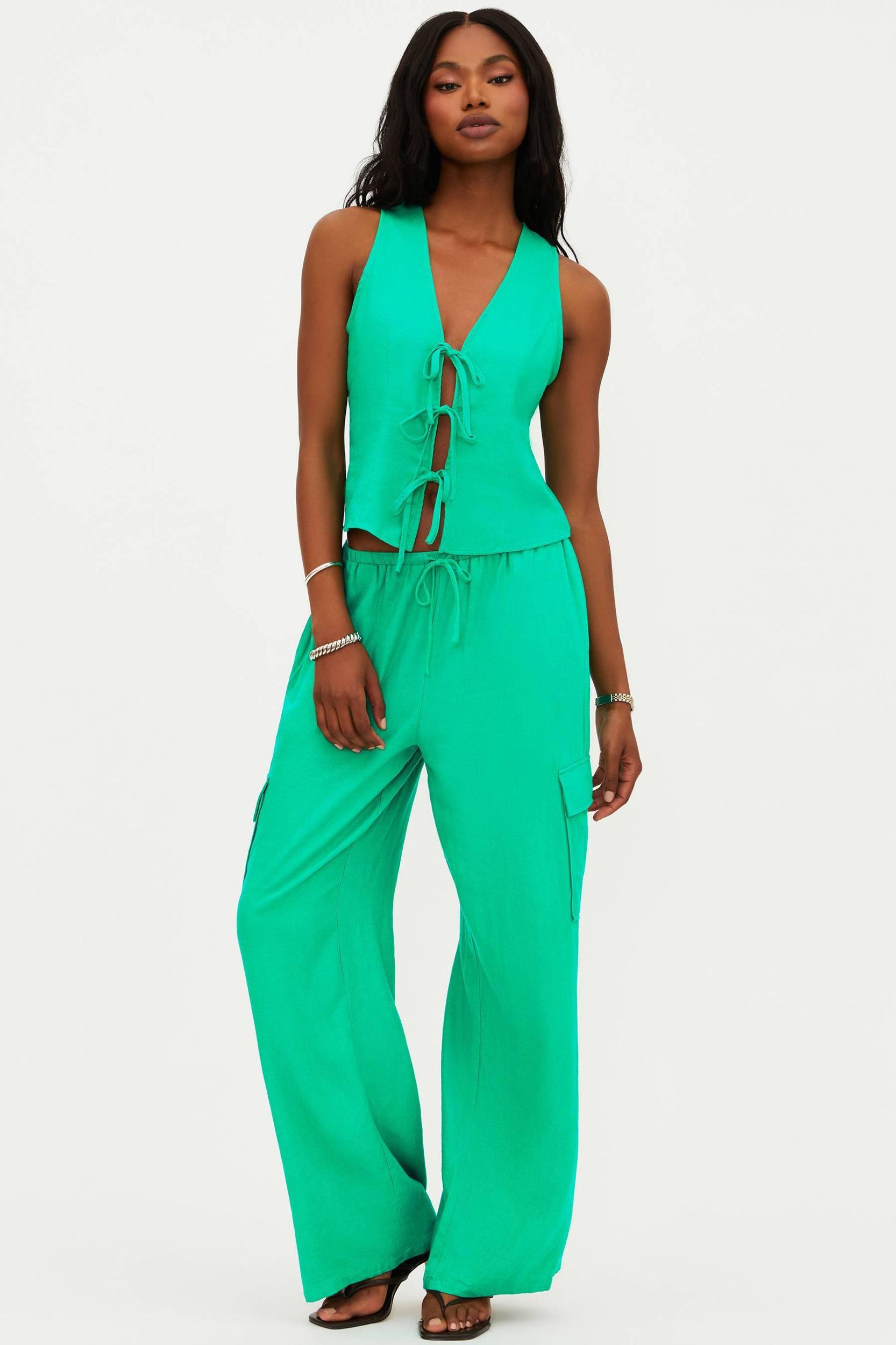 Amara Pant Mediterranean Mint Product Image