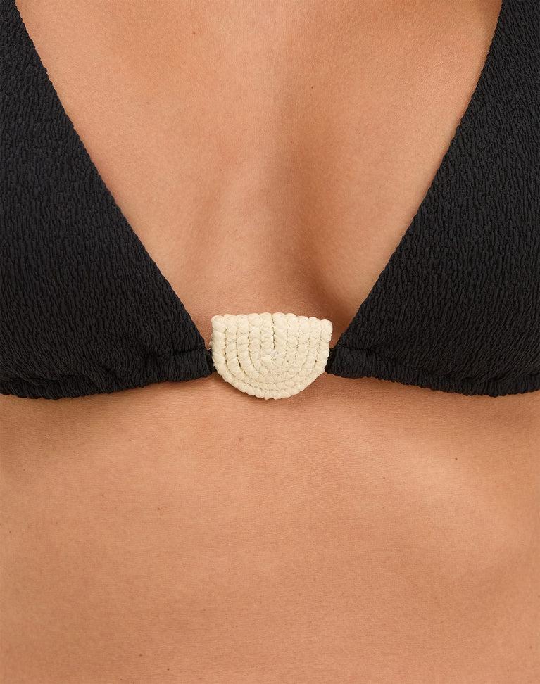 Firenze Yara T Back Tri Top - Black Product Image