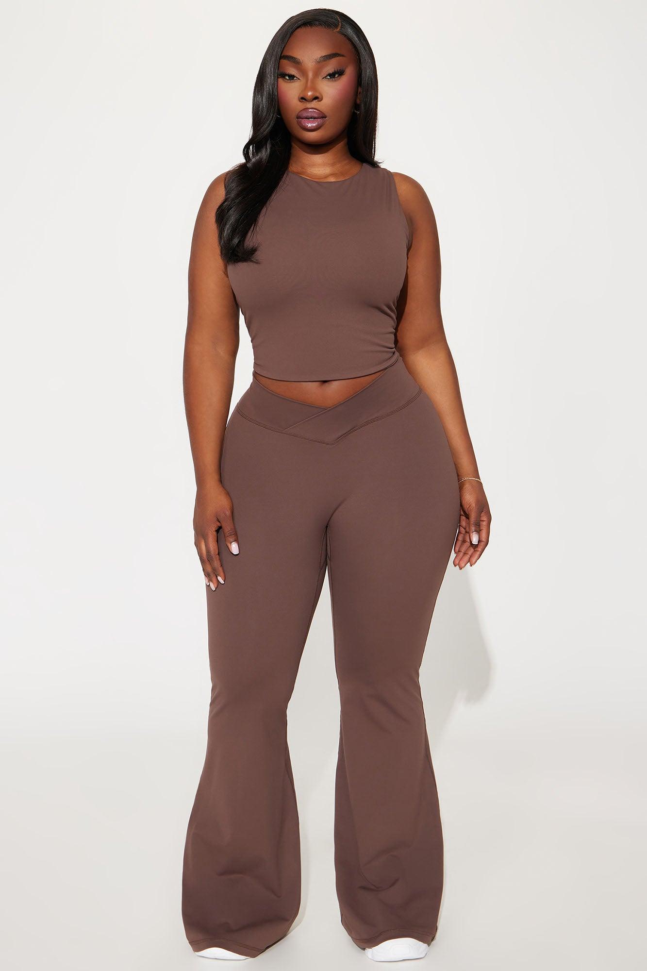 Soft Era Active Yoga Pant - Chocolate Product Image