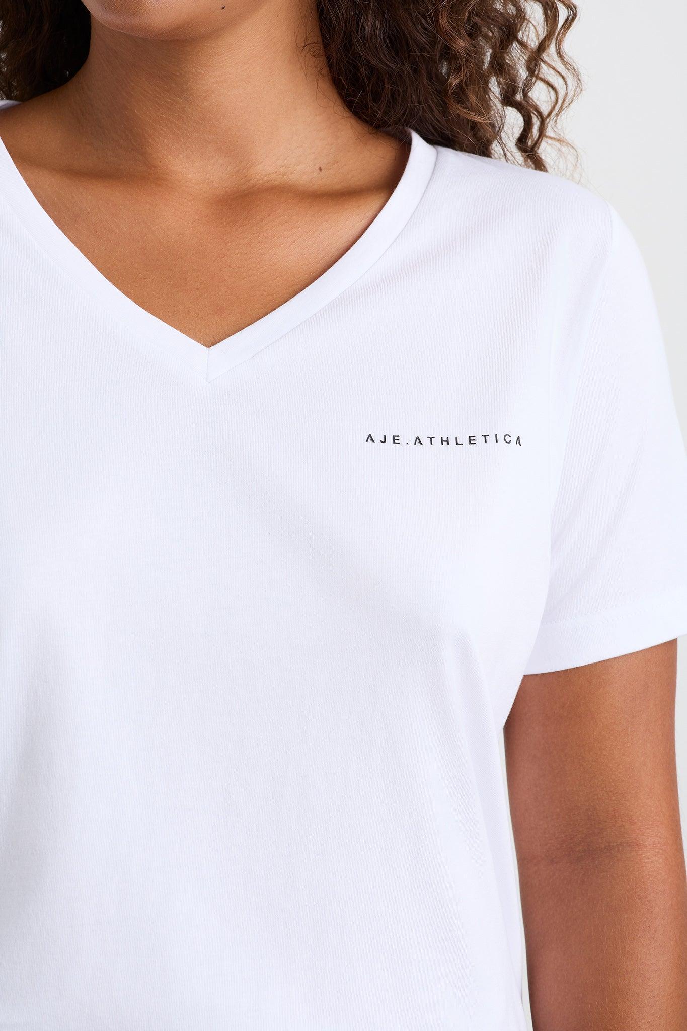 V Neck Jersey Tee 197 Product Image