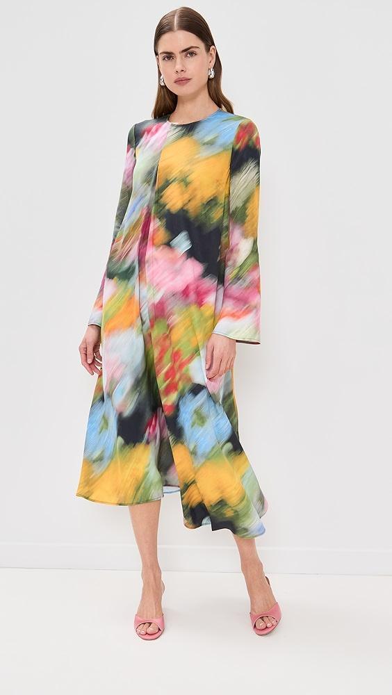 Stine Goya Draped Asymmetric Midi Dress | Shopbop Product Image