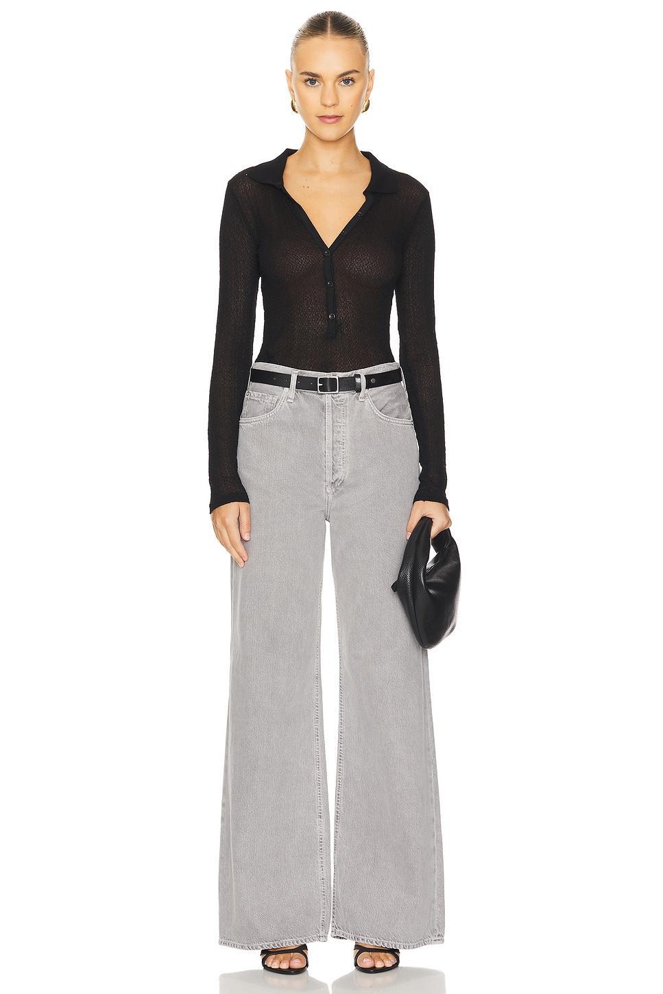 Dame High Rise Wide Leg AGOLDE Product Image