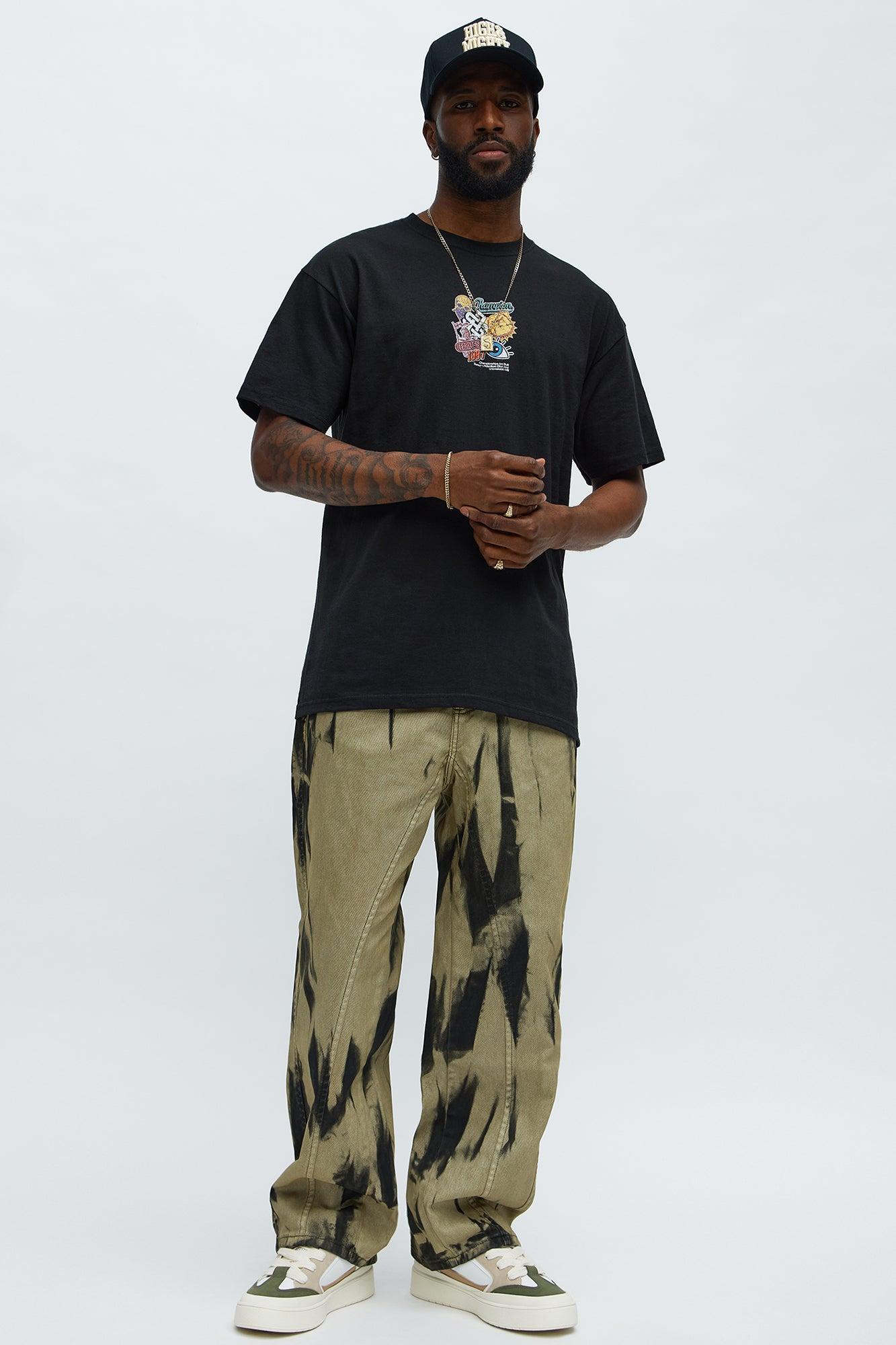 Champions Are Built Thru Effort Short Sleeve Tee - Black Male Product Image