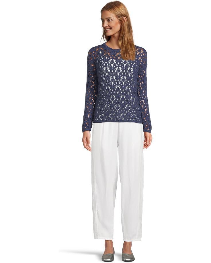 Washable Stretch Crepe Ankle Barrel Pant Product Image