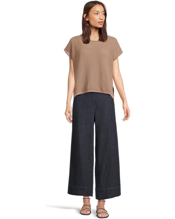 Crew Neck Raglan Sleeve Sweater Product Image