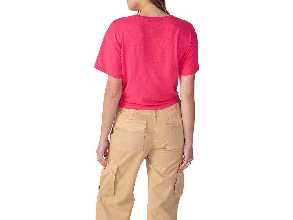 Sanctuary Twist of Fate Tee (Sunkissed) Women's Clothing Product Image